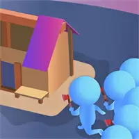 Crowd Lumberjack Stickman Game