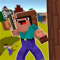 Noob Lumberjack Game